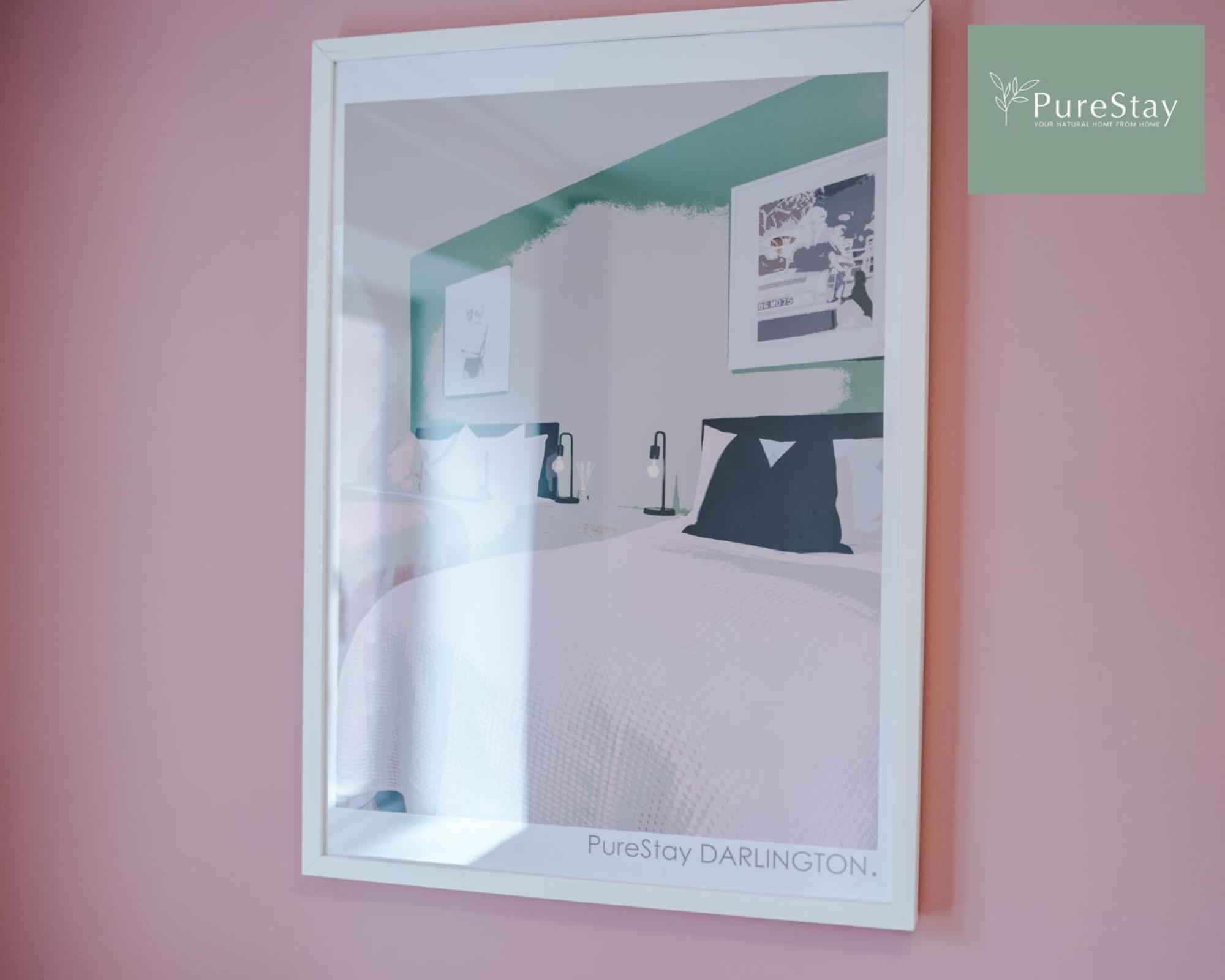 Purestay Manchester: Stylish Five-bedroom House With Free Parking * Manchester