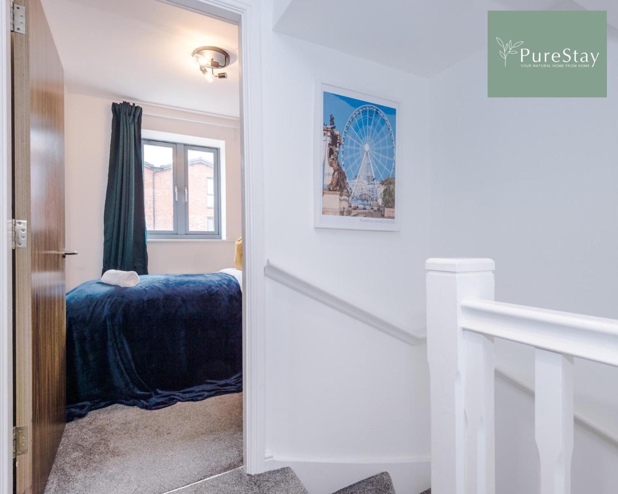 Casa de férias Purestay Manchester: Stylish Five-bedroom House With Free Parking *